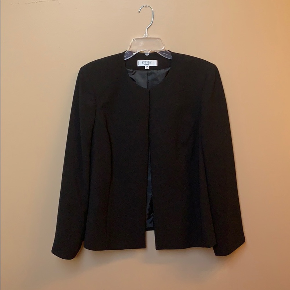 Black lines blazer